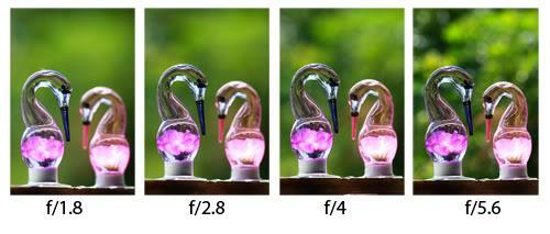 Aperture F-Stop Examples